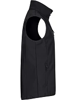 Classic Softshell Vest M Pánská 3vrstvá softshellová vesta model 22471232 black - Clique