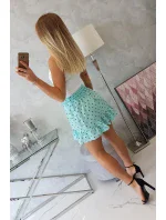 Mätová bodkovaná sukňa
