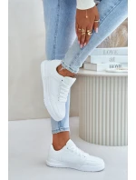 Dámské Tenisky Big Star model 21675295 HiPoly System Bílé - Big Star Shoes Dámské Tenisky Big Star model 21675295 HiPoly System Bílé - Big Star Shoes