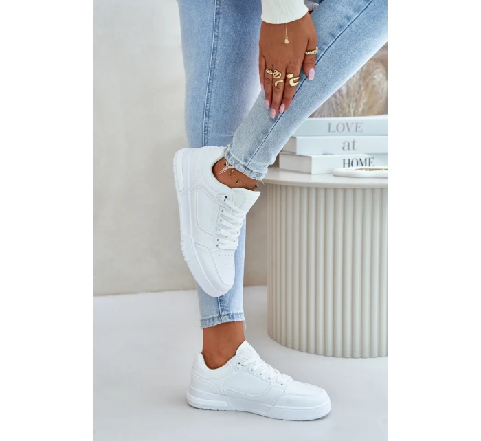 Dámské Tenisky Big Star model 21675295 HiPoly System Bílé - Big Star Shoes Dámské Tenisky Big Star model 21675295 HiPoly System Bílé - Big Star Shoes