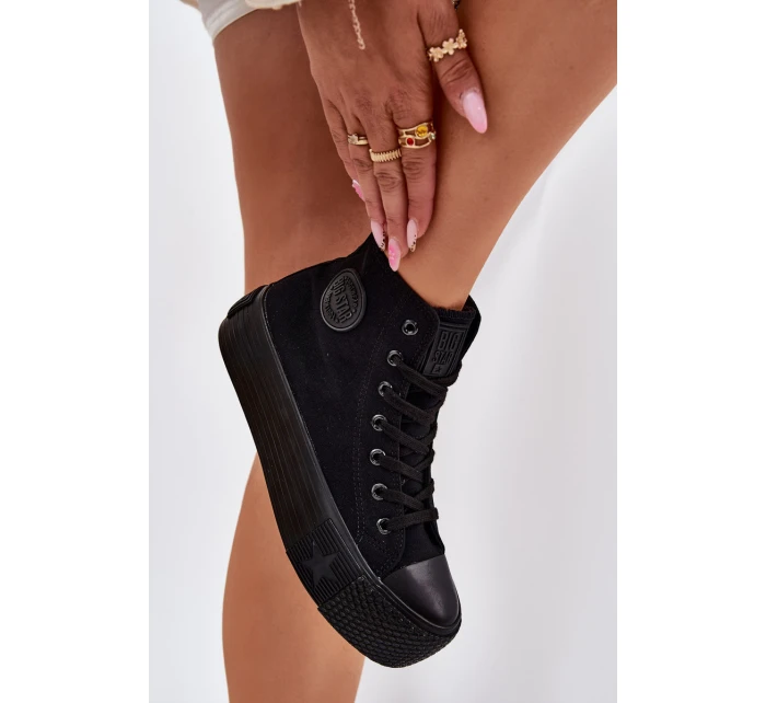 Dámské Tenisky Na Platformě Big Star model 21695240 Černé - Big Star Shoes