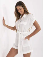 Kombinezon MI KO model 21142081 ecru - FPrice Kombinezon MI KO model 21142081 ecru - FPrice