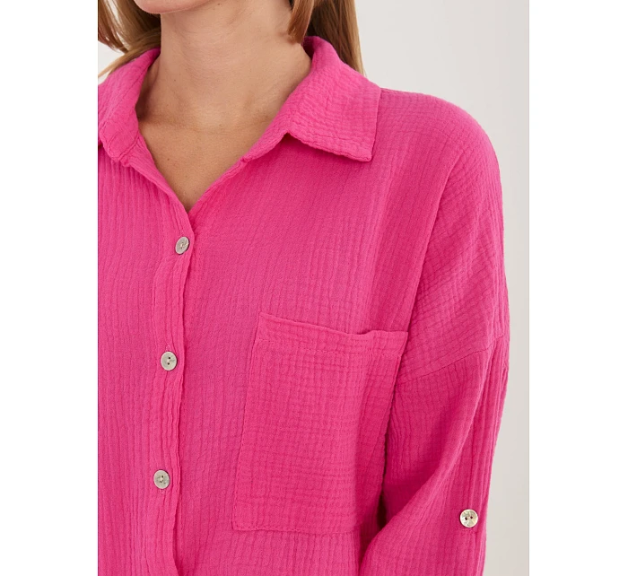 MI košeľa KS 2337.18 fuchsiová