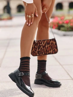 Dámske poltopánky 62179 / 200644 Black - VINCEZA