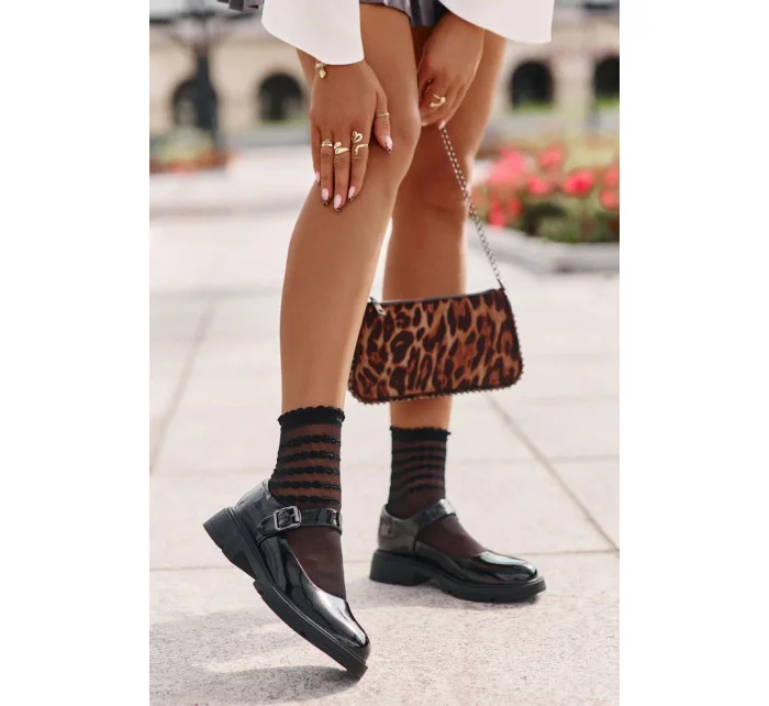 Dámske poltopánky 62179 / 200644 Black - VINCEZA