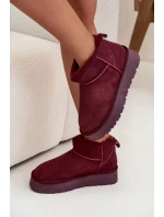 Snehové topánky model 218272 Krok vo veľkom štýle Snehové topánky model 218272 Krok vo veľkom štýle