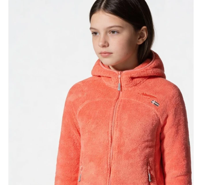 Geografia Nórsko UPALOOD SAUMON DB GIRL 047-1 SALMON (WZ8857E/GN-SAUMON) dievčenské rúno