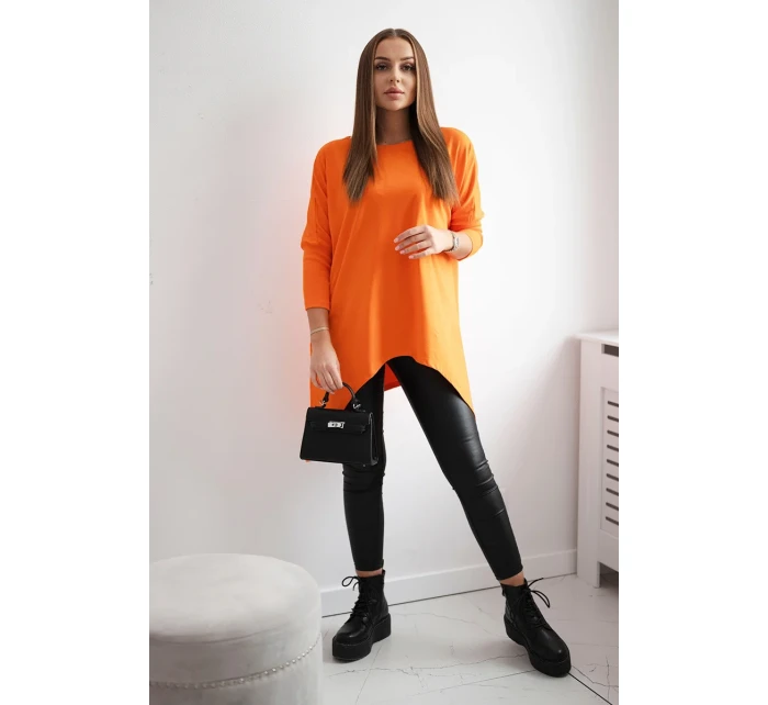 Oversize blúzka oranžová Oversize blúzka oranžová