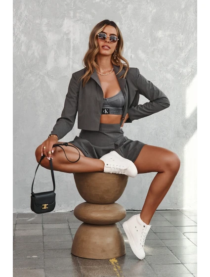 Vysoké tenisky na klínu Big Star Bílé model 21608832 - Big Star Shoes