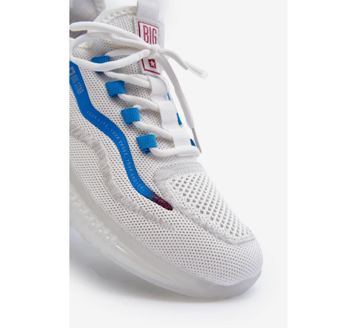 Buty Sportowe Męskie HI-POLY SYSTEM Big Star NN174451 Białe