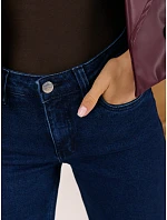 Spodnie jeans model 22400891 ciemny niebieski - FPrice Spodnie jeans model 22400891 ciemny niebieski - FPrice