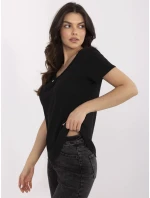 Blúzka DHJ BZ 25168.00 čierna