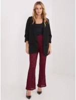 Nohavice IT SP 9960.78 bordová Nohavice IT SP 9960.78 bordová