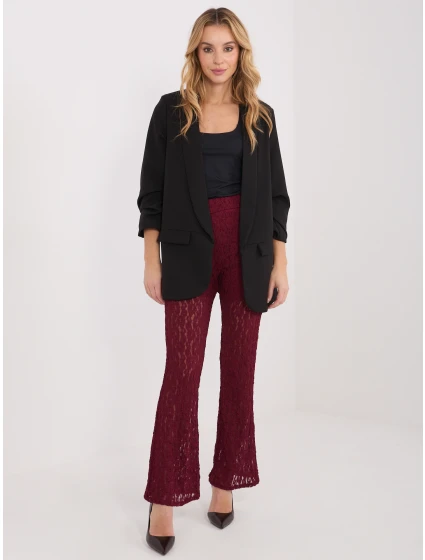 Spodnie IT SP model 21801774 bordowy - FPrice