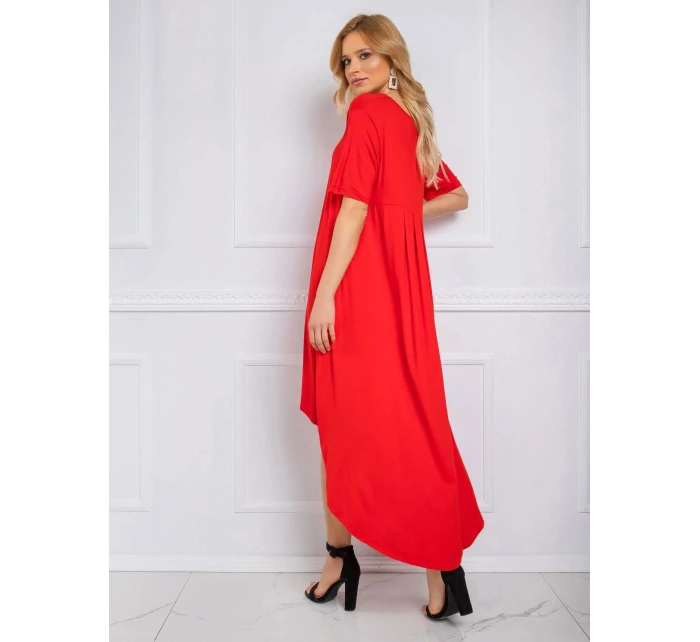 RV SK šaty R4889.09 červená