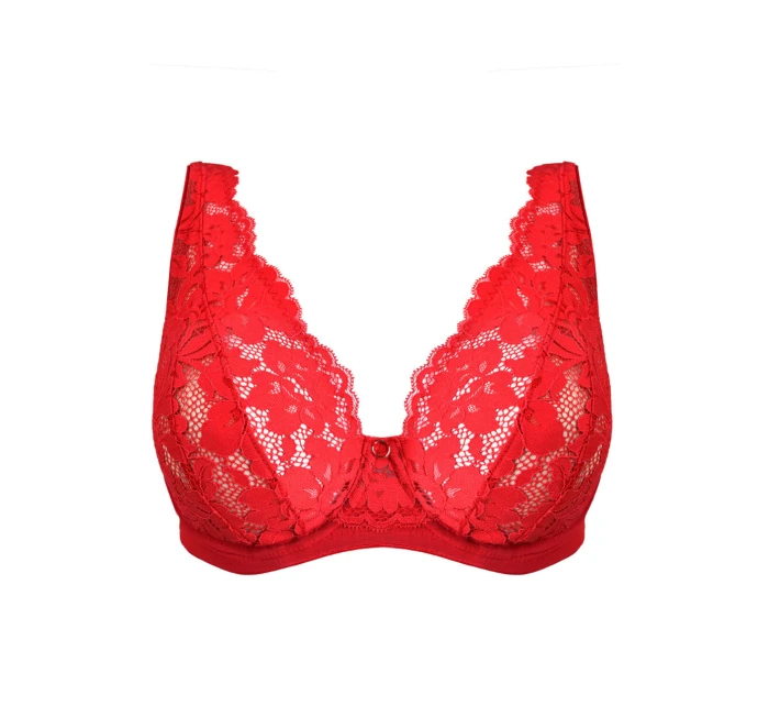 BRALETTE PODPRSENKA ČERVENÁ model 21468279 - MEDIOLANO