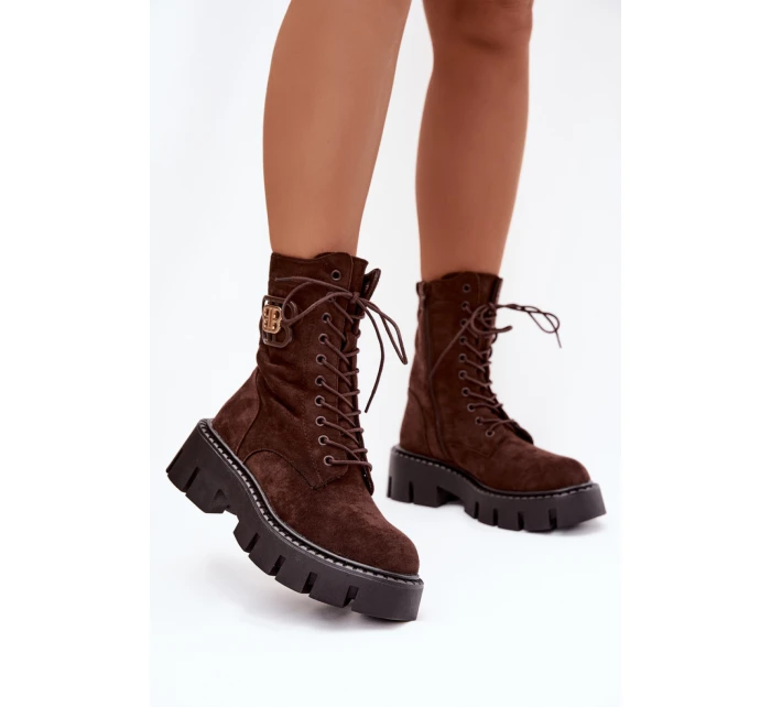 Šnurovací vyšší model 221517 Krok vo veľkom štýle