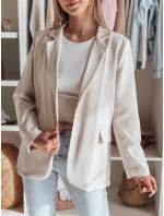 Dámska nadrozmerná bunda RESIDAL light beige FashionStreet PY0122 Dámska nadrozmerná bunda RESIDAL light beige FashionStreet PY0122