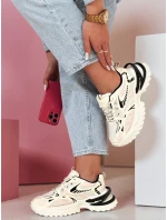 Dámske športové tenisky BLAZERO beige FashionStreet ZY0901