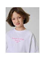 Dívčí volné tričko s potiskem 4F model 22088574 - Hikvision
