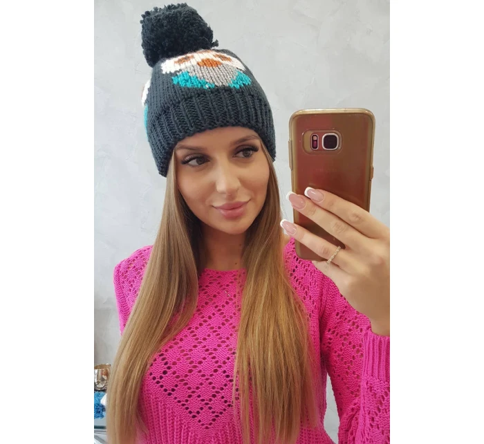 Dámská čepice  navy blue model 18751617 - K-Fashion