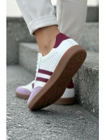 Kožené síťované dámské tenisky model 21935203 - Zazoo Kožené síťované dámské tenisky model 21935203 - Zazoo