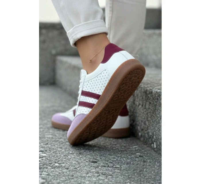 Kožené síťované dámské tenisky model 21935203 - Zazoo Kožené síťované dámské tenisky model 21935203 - Zazoo