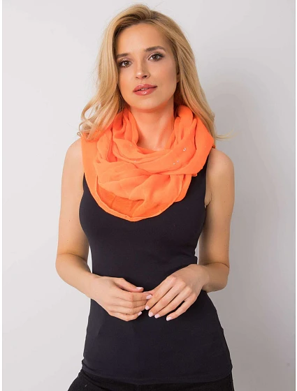 Šátek AT CH model 15344987 fluo oranžový - FPrice Šátek AT CH model 15344987 fluo oranžový - FPrice