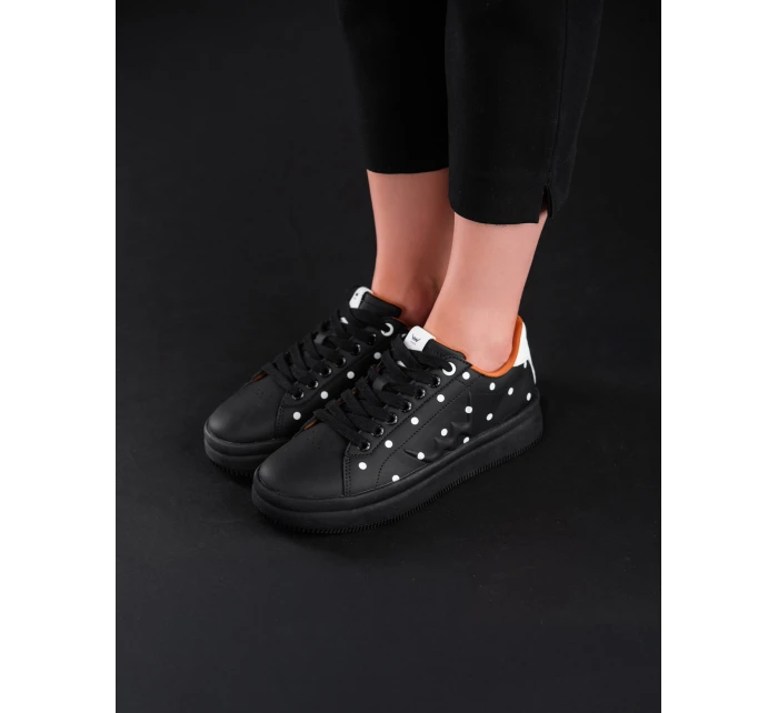 Dámske topánky Vuch Lucky Dots Black Dámske topánky Vuch Lucky Dots Black