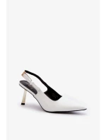 Lodičky na podpätku model 203539 Step in style