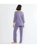 Timeless Sensuality s 3/4 rukávmi – Lilac – TRIUMPH Lilac – TRIUMPH