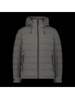 Pánska zimná športová bunda s kapucňou CMP sivá (34K0167/E910)