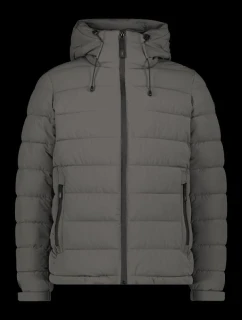 Pánská zimní sportovní zateplená bunda s kapucí šedá model 21350626 - CMP