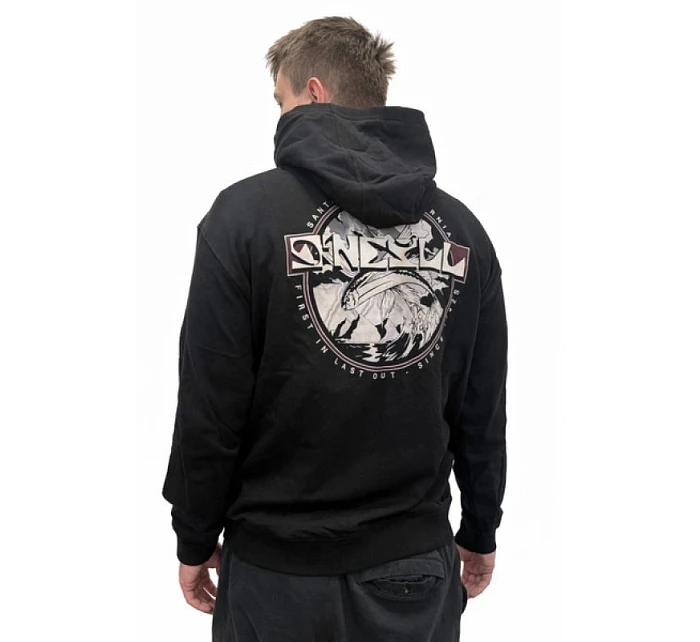 O'neill model 22116987 sportovní klokaní mikina s kapucí pánská černá fashion pánské - ONeill