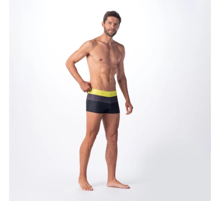 Pánské plavkové boxerky Stripe M model 18026678 - AquaWave