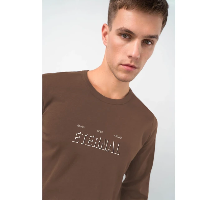 Pánské bavlněné pyžamo s manžetami model 20808041 - Vamp