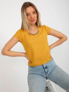 Blúzka LK BZ 505783 1.42P tmavo žltá