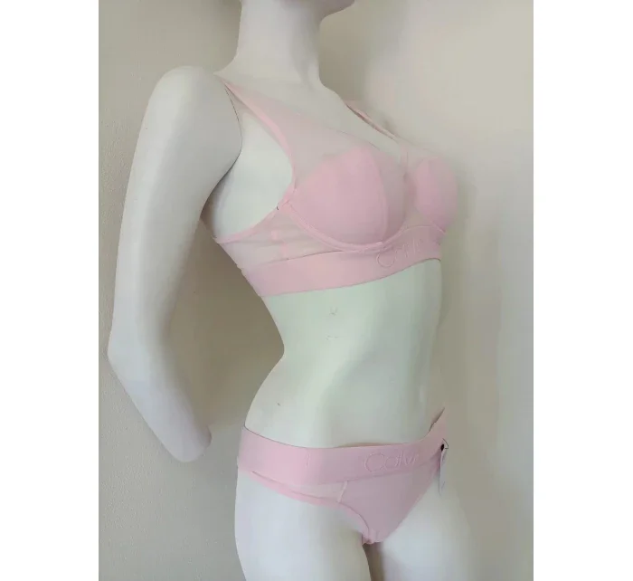 Dámské tanga model 20969719 růžová - Calvin Klein