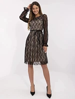 Šaty LK SK 509941.58P čierne - Lakerta