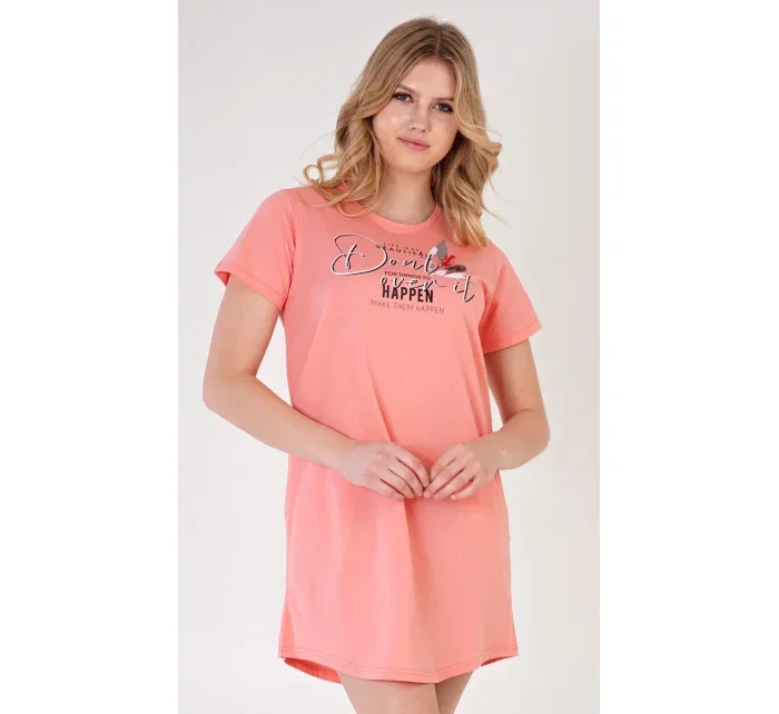 Dámské domácí šaty s krátkým rukávem model 18831590 - Vienetta