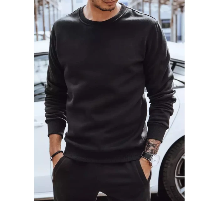Pánská zateplená tepláková souprava černá Dstreet model 21965554 - FashionStreet