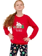 Dievčenské pyžamo 592/175 Domov - CORNETTE Dievčenské pyžamo 592/175 Domov - CORNETTE