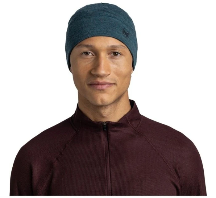 Kšiltovka BUFF MERINO MIDWEIGHT BEANIE MELANGE TOURMALINE Kšiltovka BUFF MERINO MIDWEIGHT BEANIE MELANGE TOURMALINE