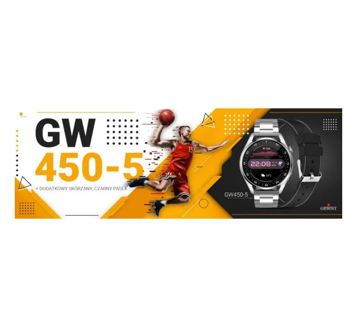 Chytré hodinky Vertex Leather model 21804813 - Giewont Chytré hodinky Vertex Leather model 21804813 - Giewont