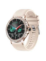 Dámské chytré hodinky Rose Gold Náramek + řemínek model 21806345 - RUBICON Dámské chytré hodinky Rose Gold Náramek + řemínek model 21806345 - RUBICON