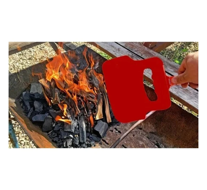 RUČNÉ DÚCHADLO NA KRBOVÝ GRIL ČERVENÉ RUČNÉ DÚCHADLO NA KRBOVÝ GRIL ČERVENÉ