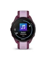 Športové hodinky Garmin Forerunner 165 Music AMOLED 43 mm Berry Lilac