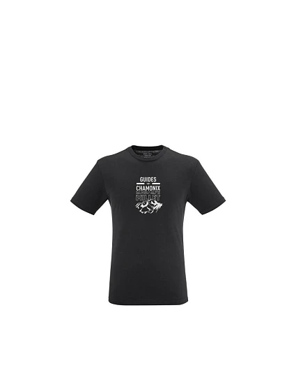 Tričko MILLET CDG CHAMONIX LOGO TS SS M čierne Tričko MILLET CDG CHAMONIX LOGO TS SS M čierne