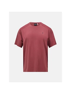Pánské tričko PEAK PERFORMANCE M Repel T-Shirt, červená barva