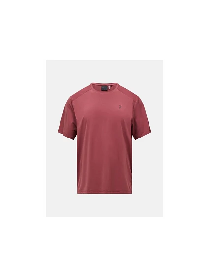 Pánske tričko PEAK PERFORMANCE M Repel T-Shirt, červená farba Pánske tričko PEAK PERFORMANCE M Repel T-Shirt, červená farba